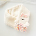 新作♡雪うさぎのぬいぐるみマフラー♡ふわふわ女の子マフラー♡可愛い動物マフラー♡2023卯年♡お出かけ・クリスマスプレゼントにも♡ギフトラッピング可能