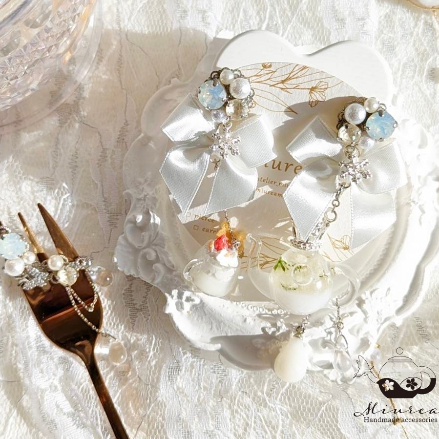 ✩.*˚Umisoraさん専用♡ハンドメイド アクセサリーピアス 限定 🦋.*˚Miurea《みうれあ》🦋.*˚ - 作品一覧 | minne 国内最大級の