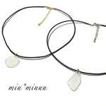 【夏SALE】*シーグラスネックレス*