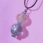 ✨セール✨1380円→980円✨龍彫り水晶と白メノウ六字真言のお守りペンダント🐉✨