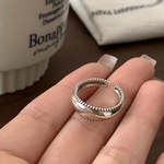 《再入荷》silver925 リング アンティーク調 ぽってり メンズライク シンプル 指輪 シルバー925 S925 デザイン 【R-189】