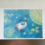 ポストカード2枚セット⑥『星あつめ』