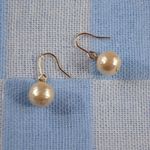 【再販】コットンパールのピアス