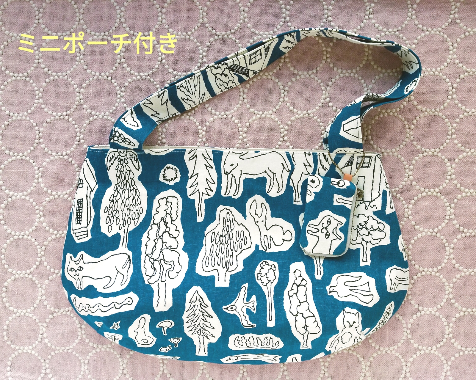 ミナペルホネン タンバリンの巾着ショルダーバッグ♪ - Atelier