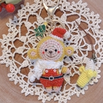おさるサンタキーホルダー🐒🎅