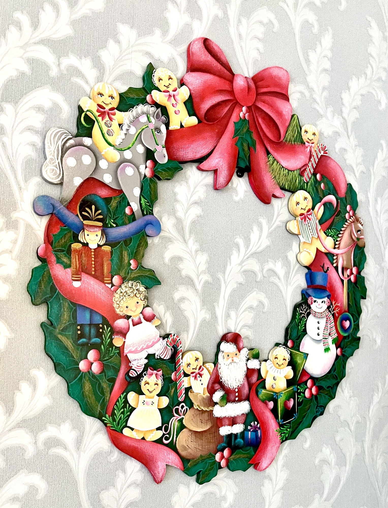 No.craft-14131/トールペインティング（トールペイント）「クリスマス