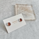 【art accessory 】　ゴールド　うる艶　小粒　ピアス　イヤリング