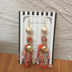 アヴリルのカラフルタッセルピアス♡