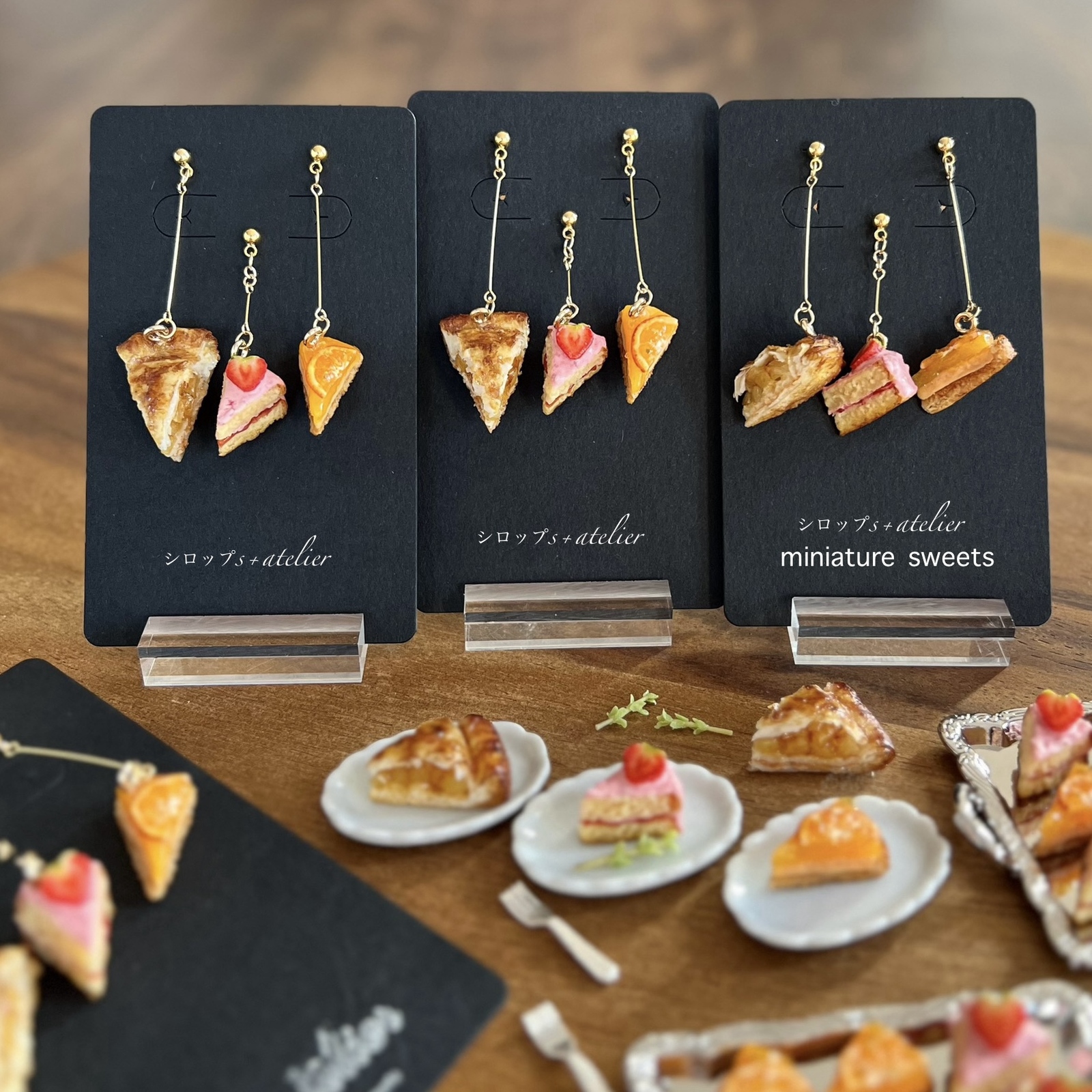 HEXENHAUS ハンドメイド　フェイクスイーツ　アクセサリー　りんご Amazon.co.jp: お菓子の家 ヘクセンハウス りんご ミニチュア
