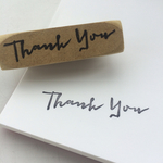 【プチプライス】Thank you ①消しゴムはんこ