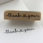 【プチプライス】Thank you ②消しゴムはんこ