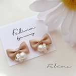 《🌸1200円祭🌸》リボンビジュー🎀ベージュ