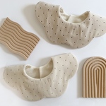 corduroy little dot bib