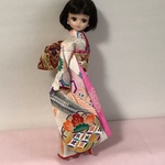 リカちゃん服(お正月用着物)