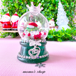 スノードーム  クリスマスツリー 緑(大)