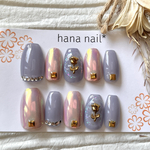 SALE ネイルチップ オーロラミラーネイルチップ 