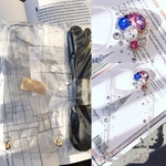 Kさま専用　ショルダー付き　ビジュースマホケース