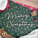 木製クリスマスバナー Merry Christmas メリークリスマス クリスマス飾り