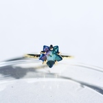  【verre bijoux】星リング　#4
