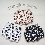 牛柄かぼちゃパンツ / 新生児〜120㎝ / 3カラー
