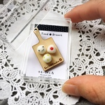 フードブローチ*ミニチュアフード*おむすび*おにぎり*すまいる工房