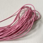 コットンの紐　ピンク　約10m, 1mm