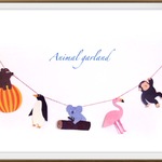 送料無料✴︎Animal garland✴︎手作りパーティーに✴︎お祝い✴︎お誕生日✴︎