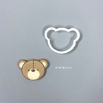 くまのお顔【クッキー型・外枠のみ】