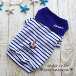 ★オーダー★接触冷感☆名入れ セーラーTシャツ 