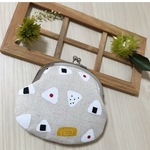 再販！× 9 がま口財布 《おにぎり》