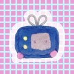 テレビのぬいぐるみ