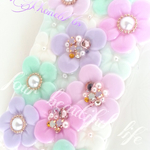 再販♡綺麗なお花のiPhoneケース《スマホケース》