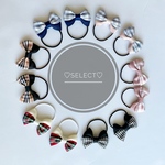 ♡select♡おしゃれチェックのダブルリボン　2個セット♡