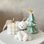 3点SET♥クリスマスキャンドル♥韓国インテリア アンティーク ウェルカムスペース 記念日 誕生日 ギフト ツリー 結婚式