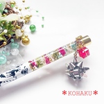 クリスマス　ギフト　プレゼント　No.2495  ハーバリウムボールペン