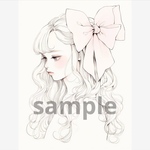 217.  teatea.オリジナル 人物ステッカー