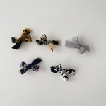 ribbon mini hair clip(欠品カラーあり)