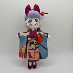 ハンドメイドドールチャーム　バックチャーム　お人形