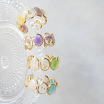 hana  ring  イヤカフにもなるお花リング プチギフト 指輪 イヤーカフ　フリーサイズ　推し活