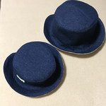 【再販☆ご予約品】ママとお揃い☆デニムハット 46 size 