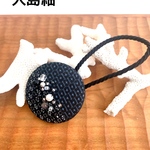 【SALE】大島紬　ヘアゴム　Hair elastic