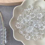 40pcs mini flower beads