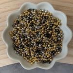 増量！ 3㎜ 20g メタル gold spacer beads