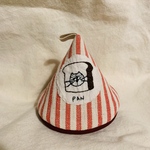 【オーダー品】刺繍入り＊三角鍋つかみ