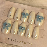♥ ぷっくり リボン ジェルネイルチップ♥