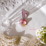 すみれの音符🎵ブローチ