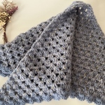 マフラーに近い三角ショール☆送料無料