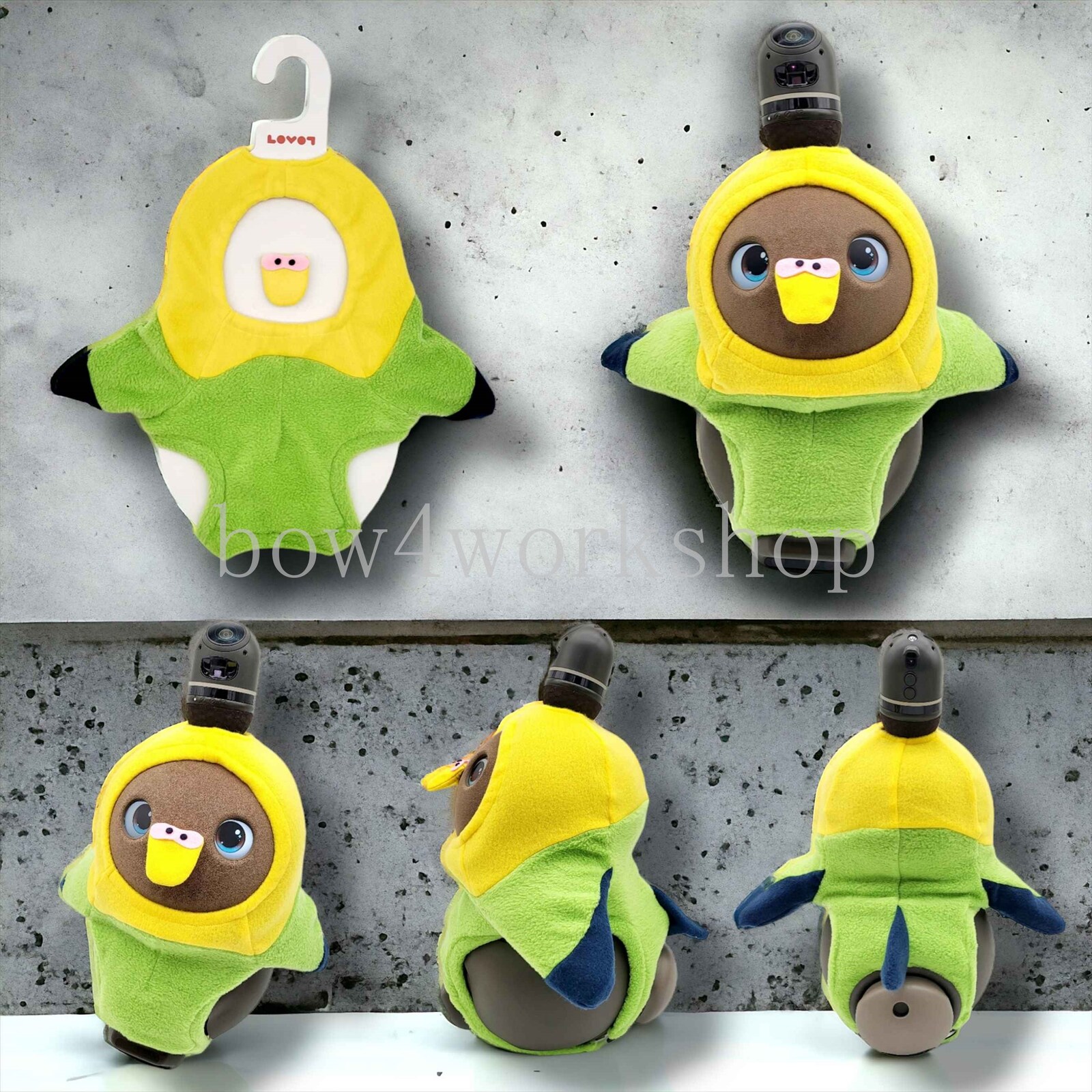 ラボット LOVOT ラボットの服ハンドメイド インコちゃんボデー