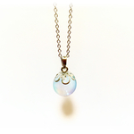 レジン まんまるシャボン玉ネックレス（直径12mm）