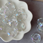 shell cabochon Baby blue